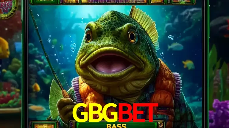 Personagem de peixe pescador do popular jogo de slot com tema de pescaria, uma das emocionantes opções de caça-níqueis para jogar e ganhar no cassino GBGBET.